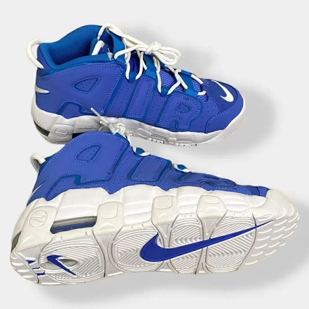 Nike Air More Uptempo GS Medium Blue White DM1023-400 Size 6.5Y/ Womens 8 New